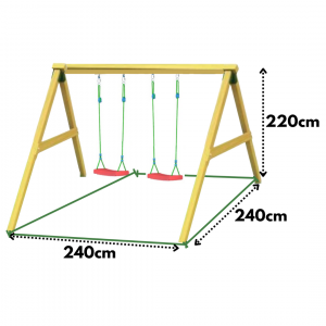 Jungle Gym Double Swing